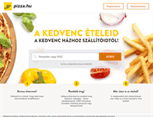Tablet Screenshot of peppino.pizza.hu