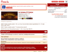 Tablet Screenshot of ladonna.pizza.hu