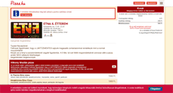 Desktop Screenshot of etna2.pizza.hu