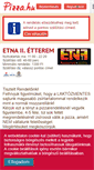 Mobile Screenshot of etna2.pizza.hu