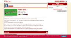 Desktop Screenshot of doctorpizza2.pizza.hu